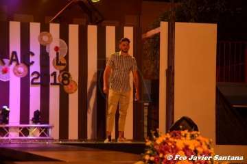 Yashyra Gonzalez y Carlos Santana, Miss y Míster de El Caracol 2018 (Foto Francisco Javier Santana)